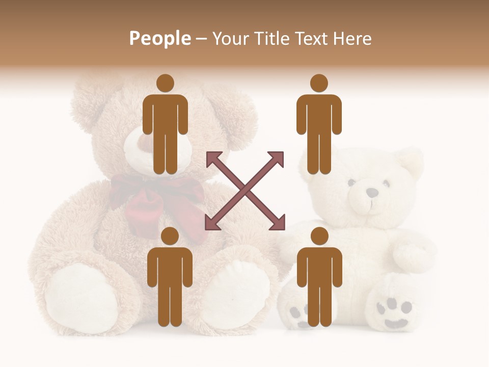 Isolated Fluffy Fur PowerPoint Template