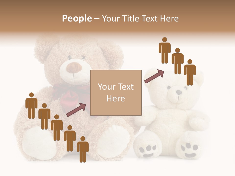 Isolated Fluffy Fur PowerPoint Template