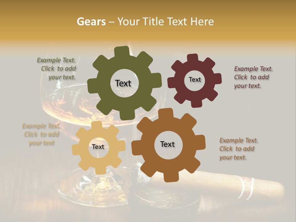 Space Irish Drink PowerPoint Template