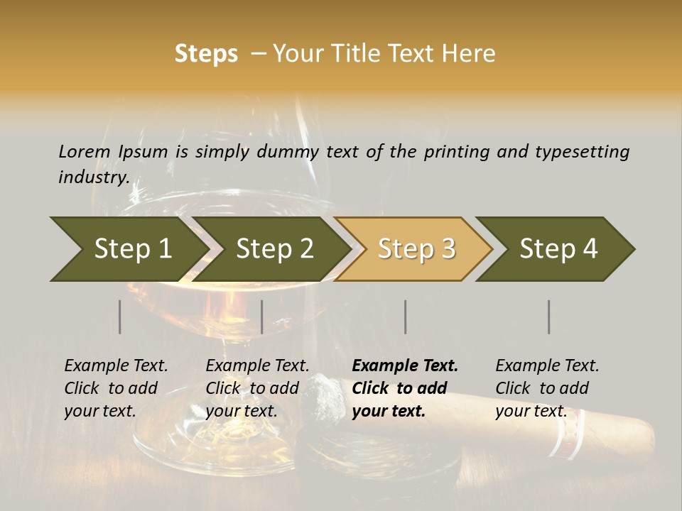 Space Irish Drink PowerPoint Template