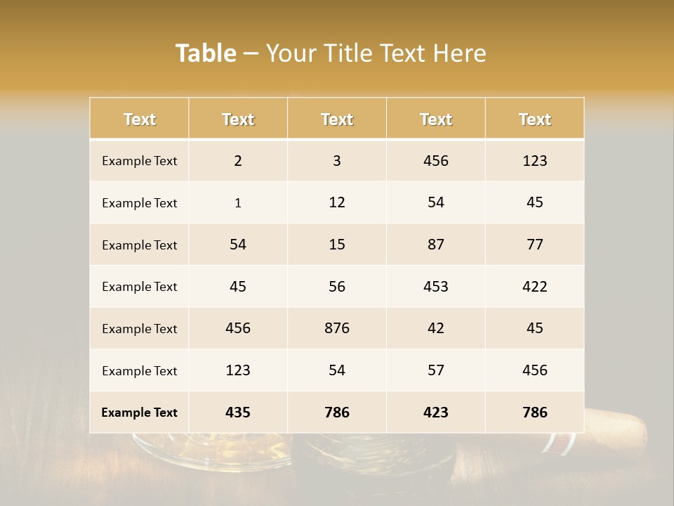 Space Irish Drink PowerPoint Template