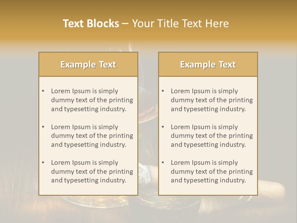 Space Irish Drink PowerPoint Template