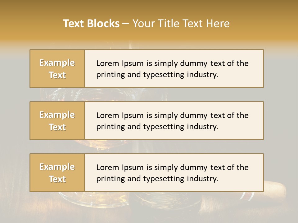 Space Irish Drink PowerPoint Template