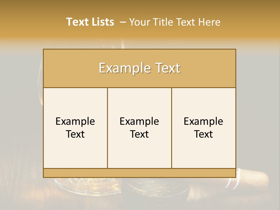 Space Irish Drink PowerPoint Template