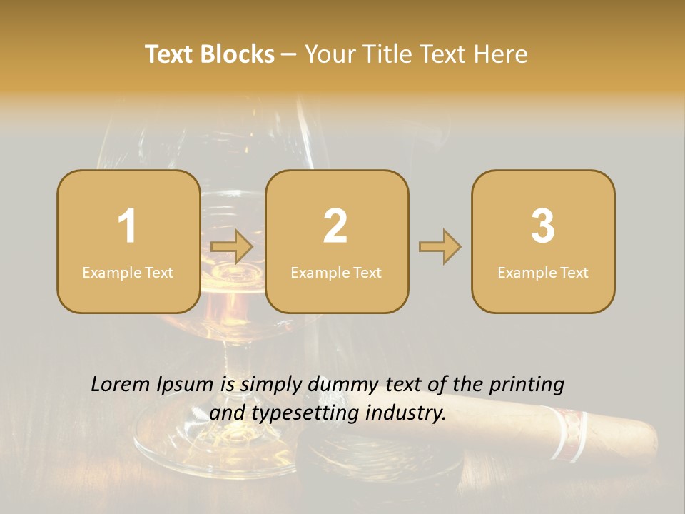 Space Irish Drink PowerPoint Template