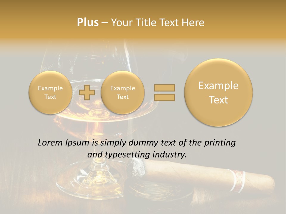 Space Irish Drink PowerPoint Template