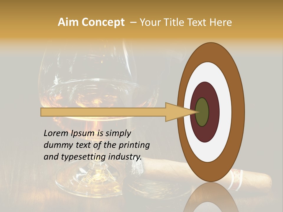 Space Irish Drink PowerPoint Template