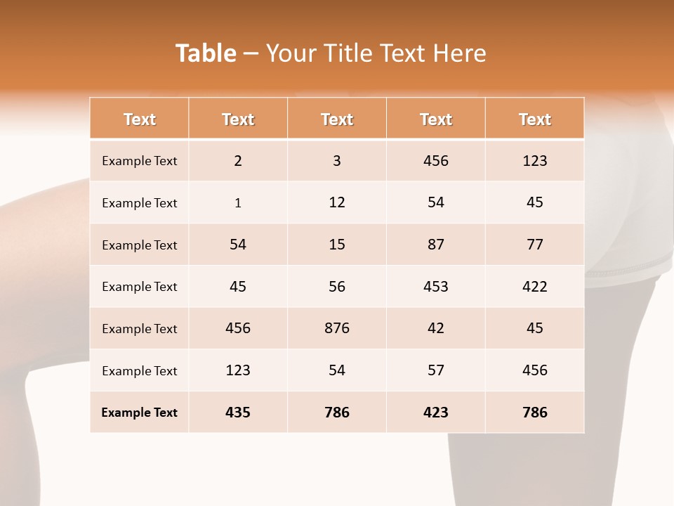 Comparison Model Standard PowerPoint Template