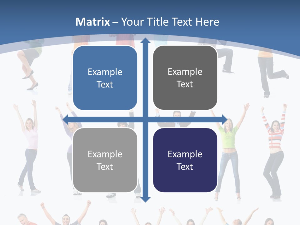 Message Person Glad PowerPoint Template