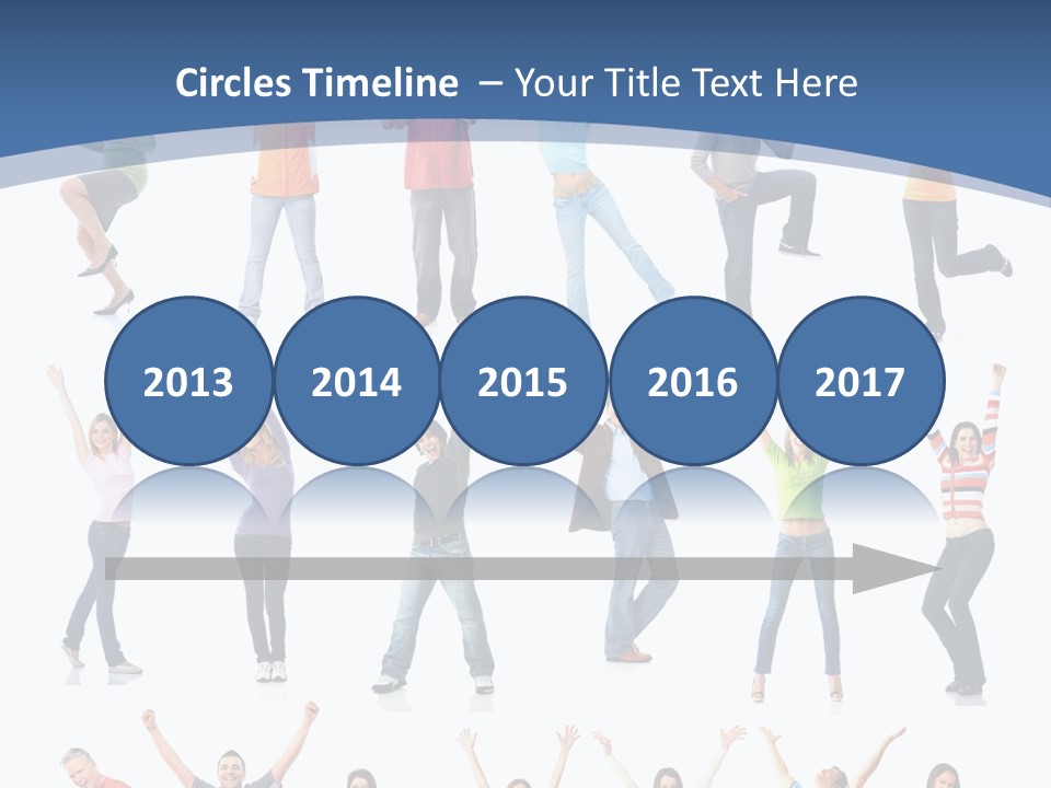 Message Person Glad PowerPoint Template