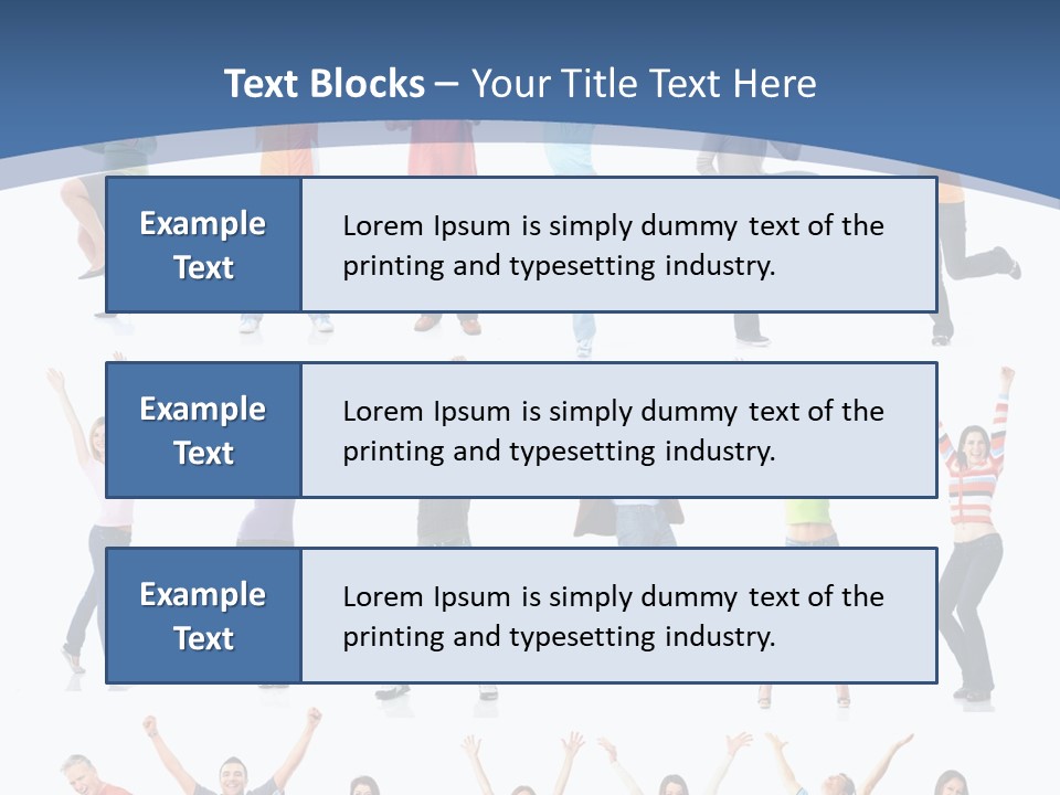Message Person Glad PowerPoint Template