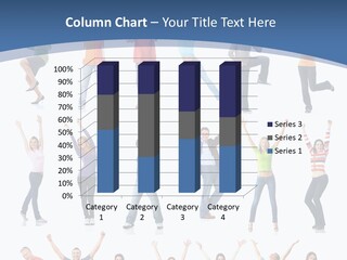 Message Person Glad PowerPoint Template