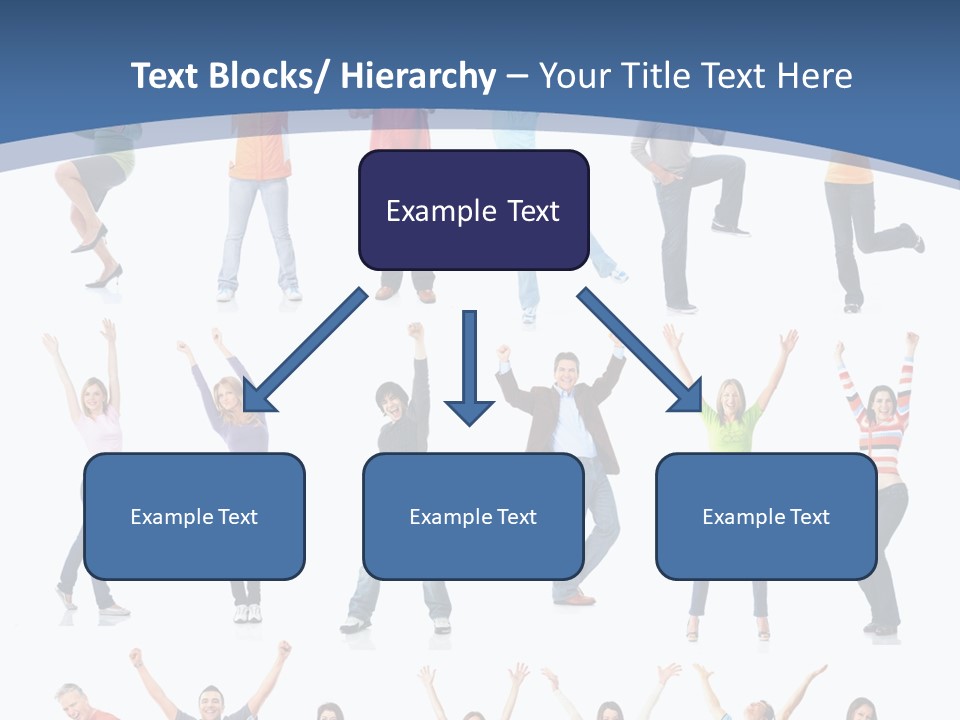 Message Person Glad PowerPoint Template