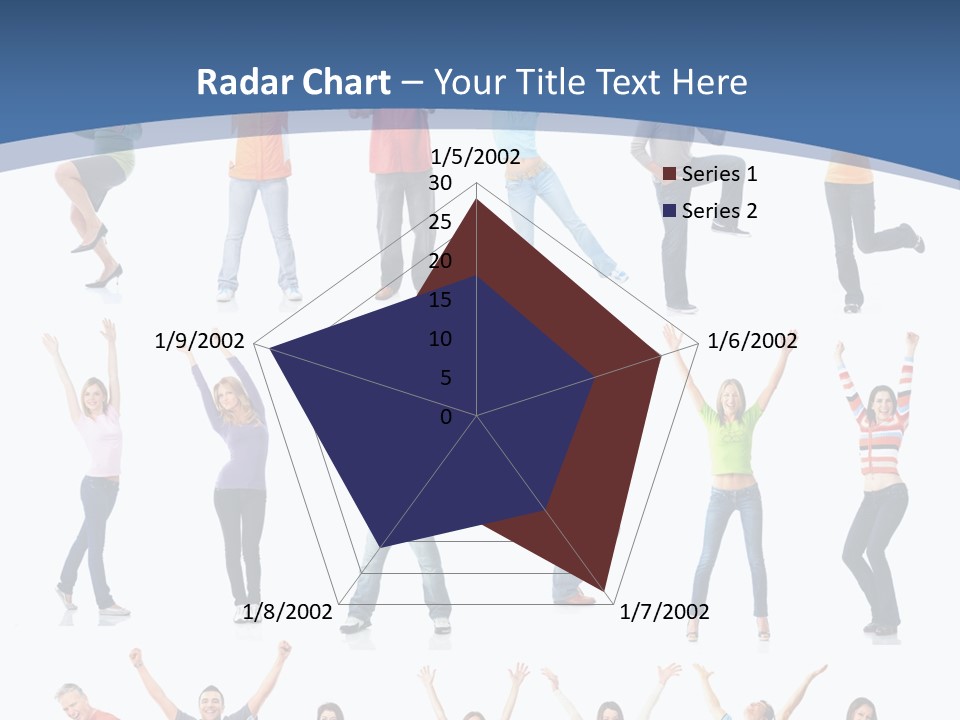 Message Person Glad PowerPoint Template