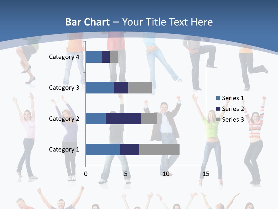 Message Person Glad PowerPoint Template