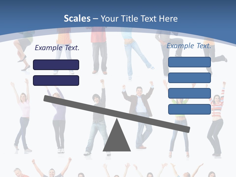 Message Person Glad PowerPoint Template