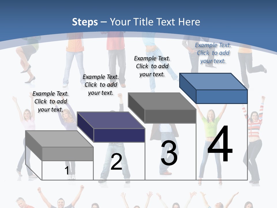 Message Person Glad PowerPoint Template