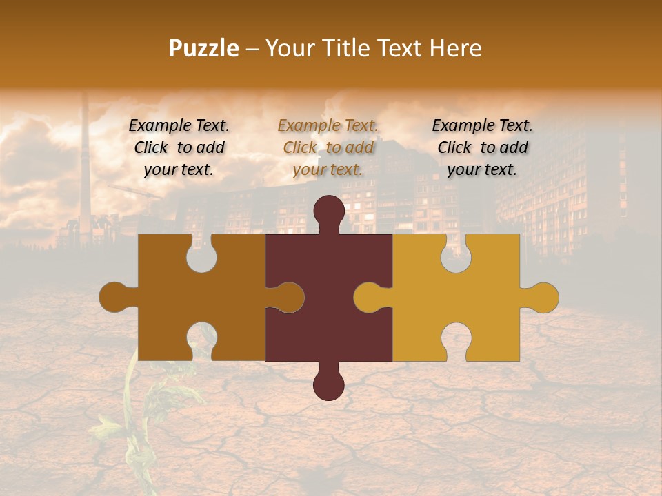 Soil Texture Split PowerPoint Template