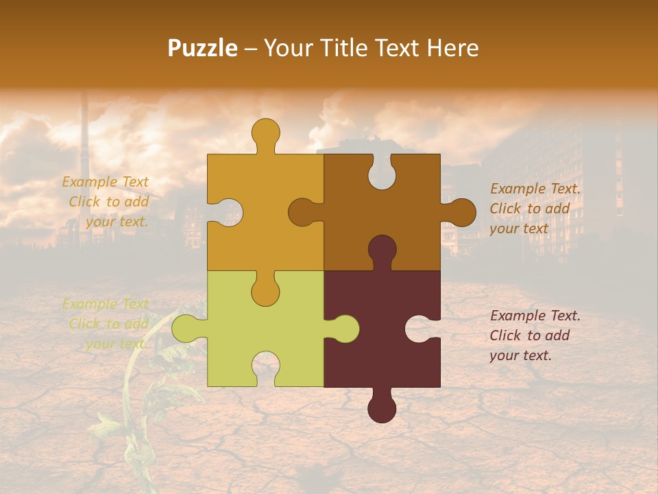Soil Texture Split PowerPoint Template