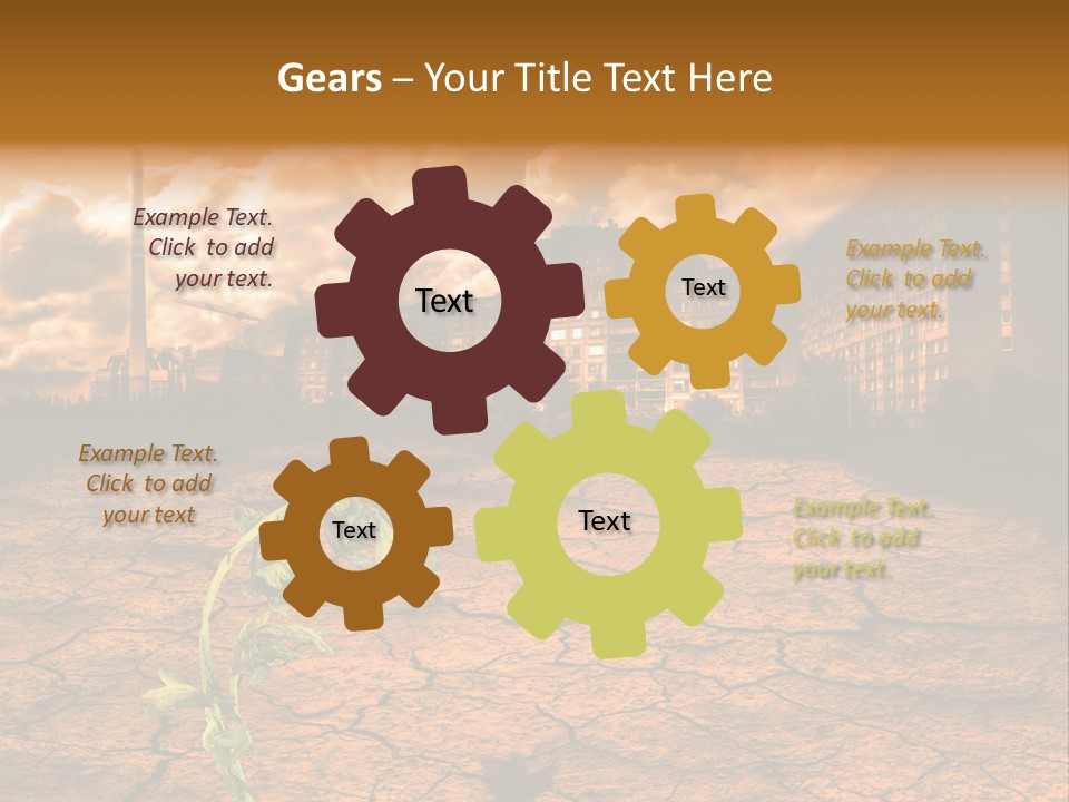 Soil Texture Split PowerPoint Template