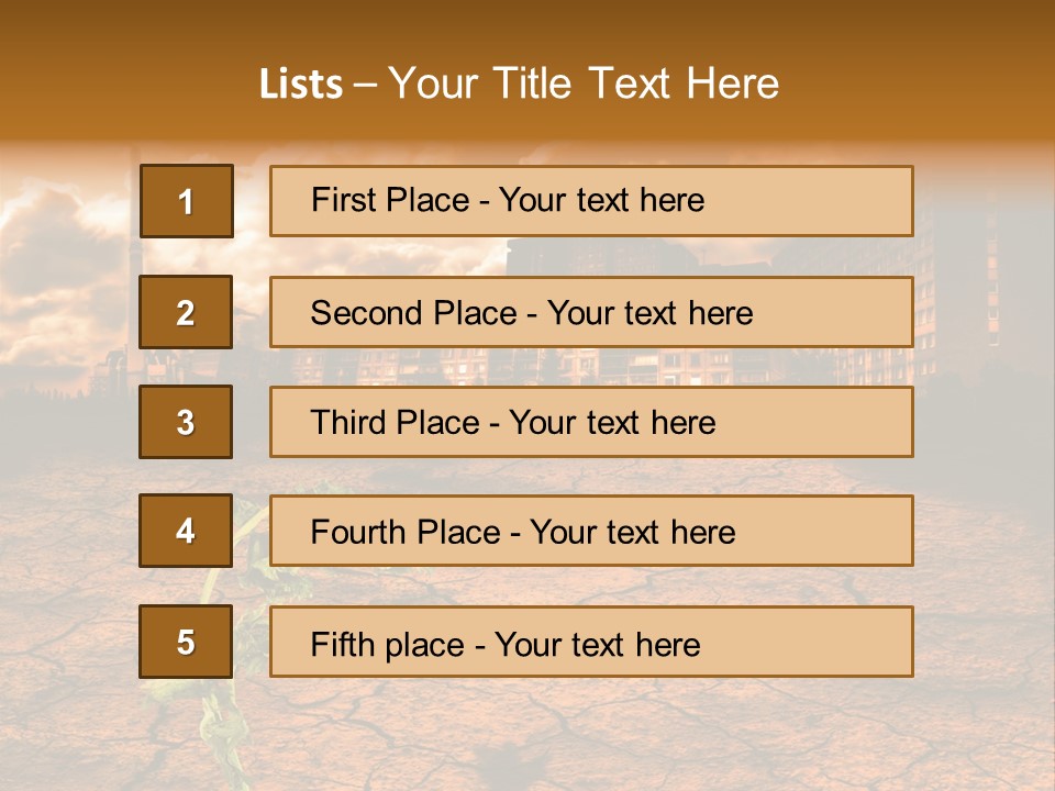 Soil Texture Split PowerPoint Template