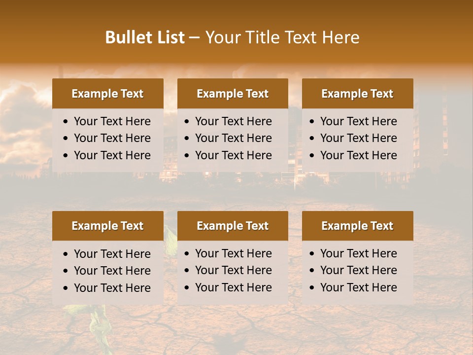 Soil Texture Split PowerPoint Template