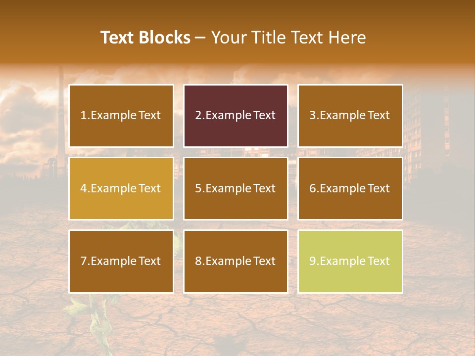 Soil Texture Split PowerPoint Template