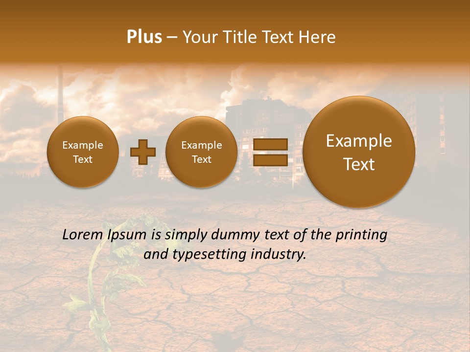 Soil Texture Split PowerPoint Template