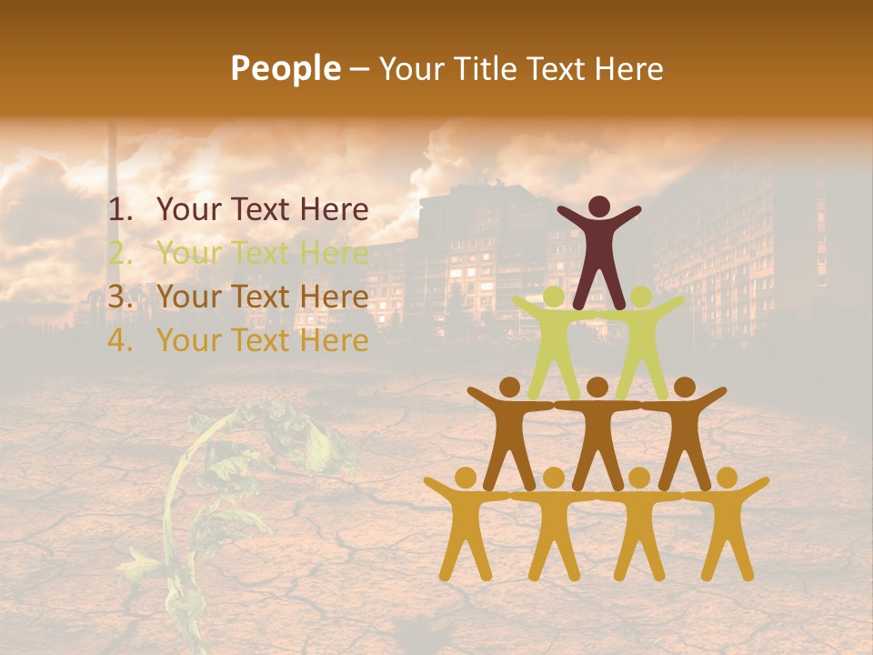 Soil Texture Split PowerPoint Template