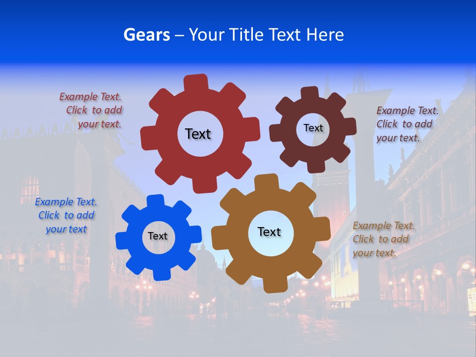 Full Twilight Old PowerPoint Template