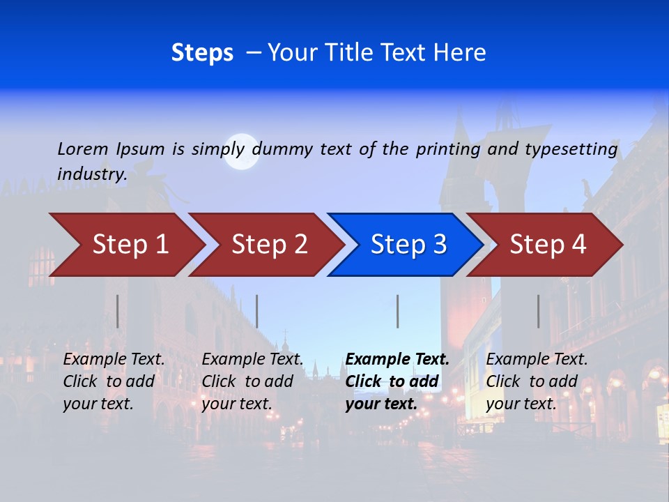 Full Twilight Old PowerPoint Template