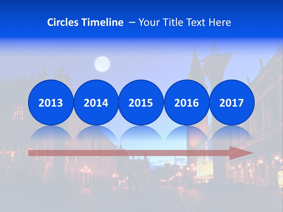 Full Twilight Old PowerPoint Template