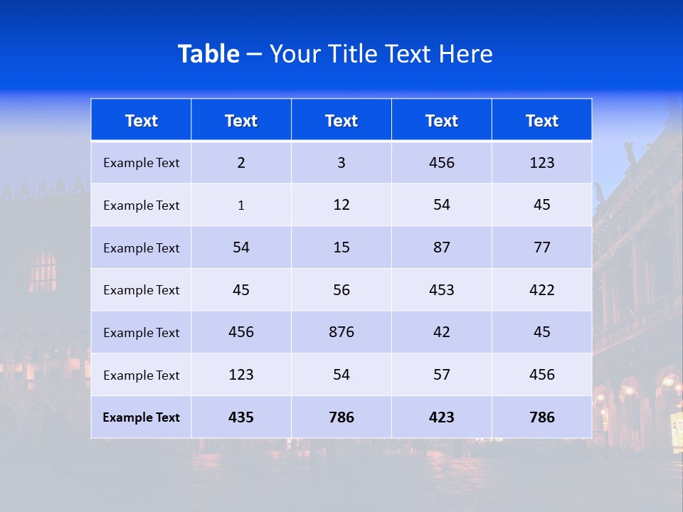 Full Twilight Old PowerPoint Template