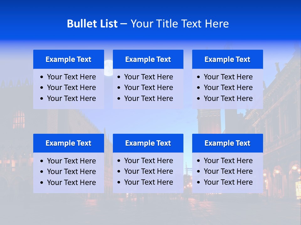 Full Twilight Old PowerPoint Template