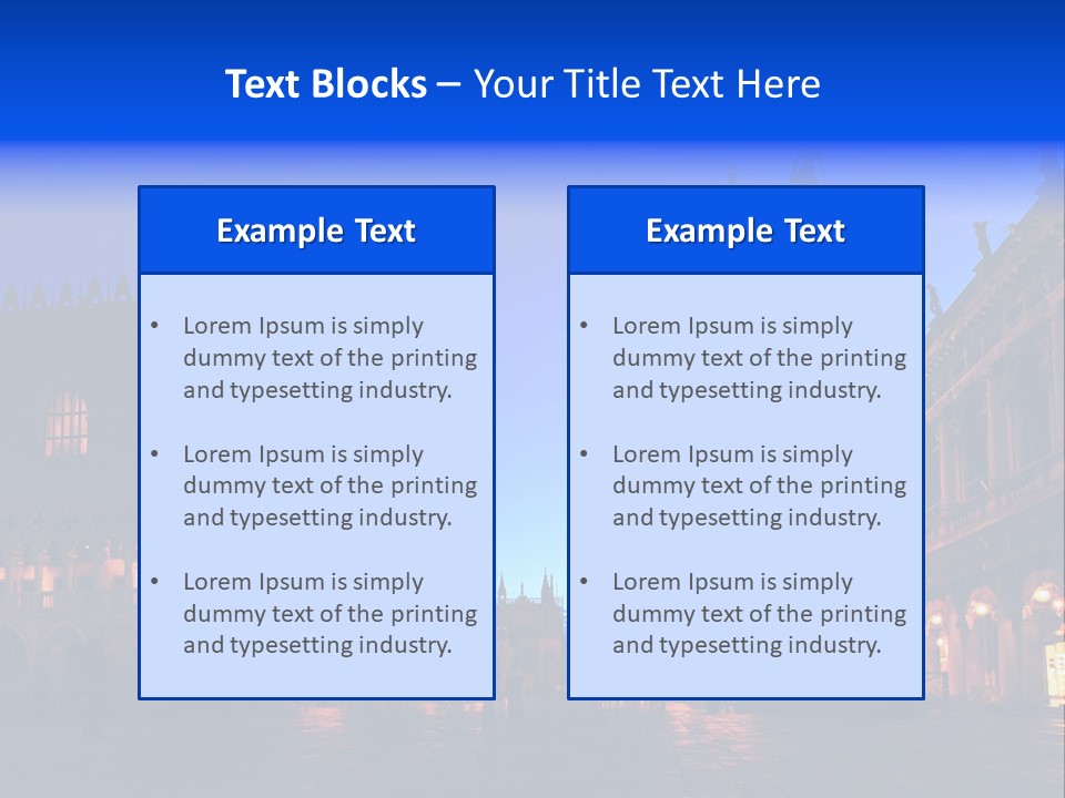 Full Twilight Old PowerPoint Template