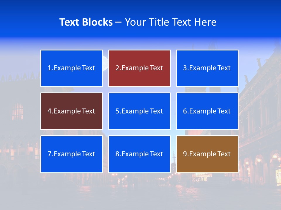 Full Twilight Old PowerPoint Template