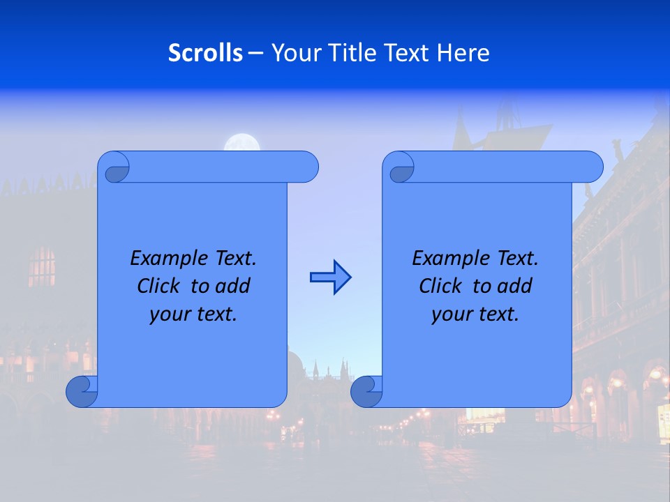 Full Twilight Old PowerPoint Template