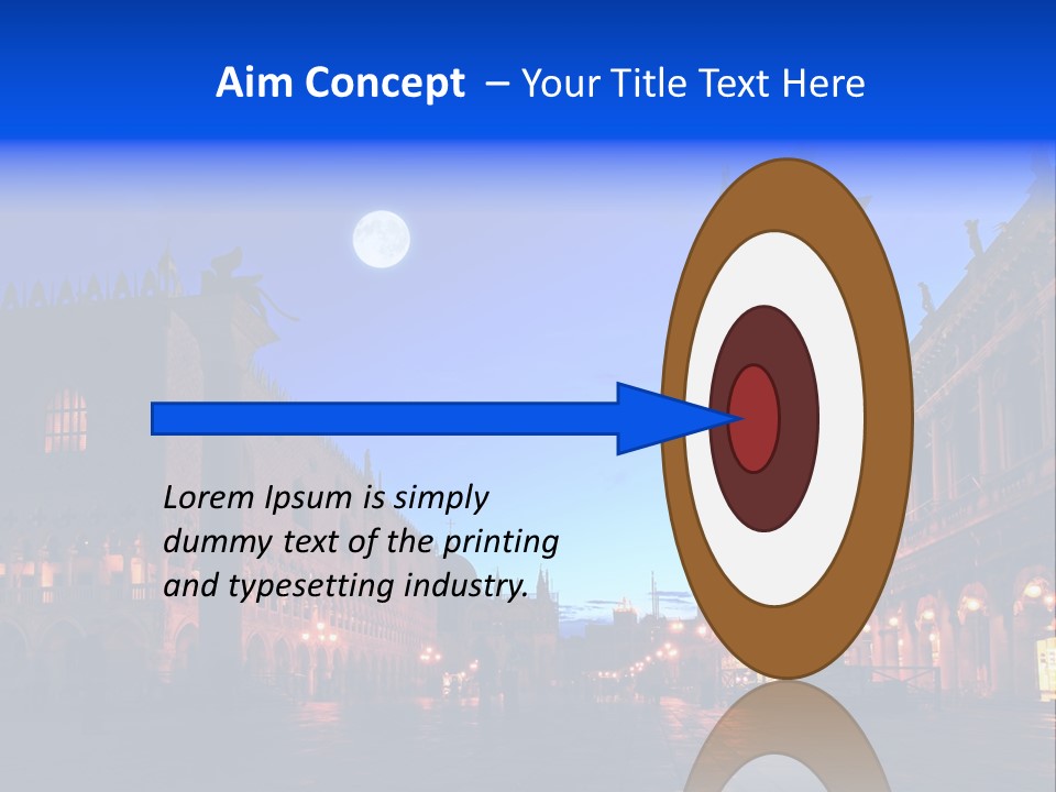 Full Twilight Old PowerPoint Template