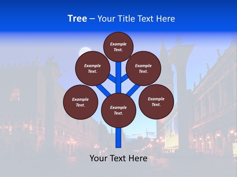 Full Twilight Old PowerPoint Template