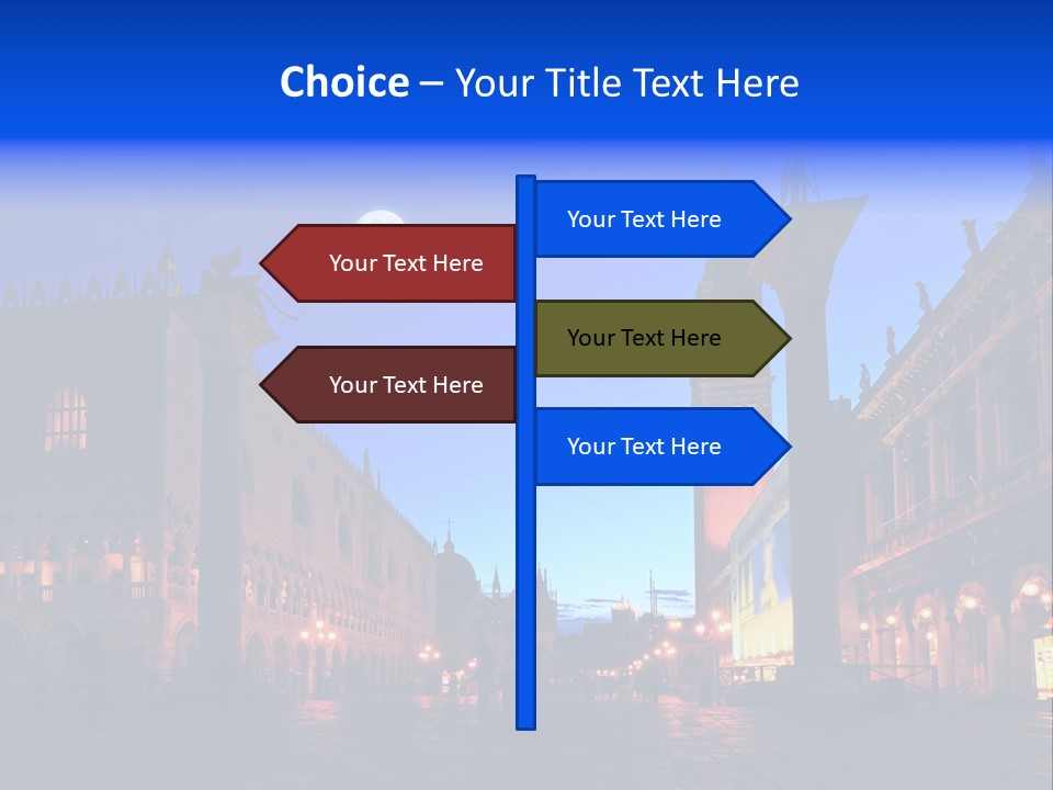 Full Twilight Old PowerPoint Template