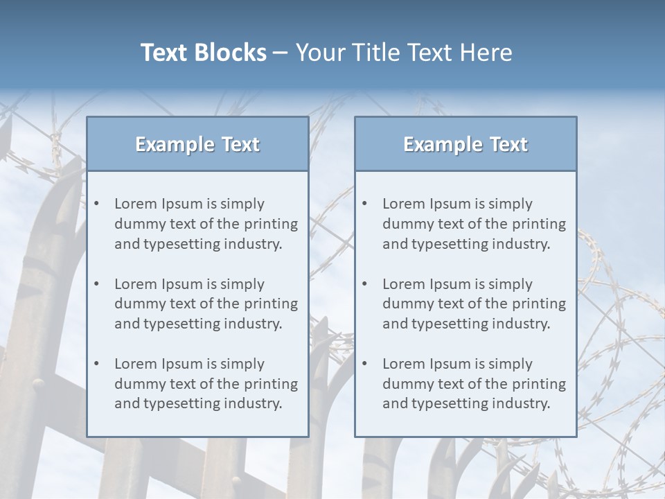 Element Design Protect PowerPoint Template