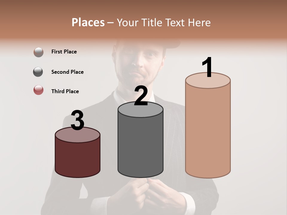 Adult Beard Classic PowerPoint Template