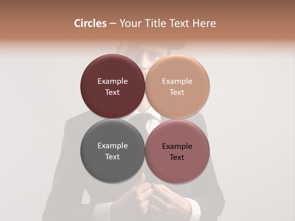 Adult Beard Classic PowerPoint Template