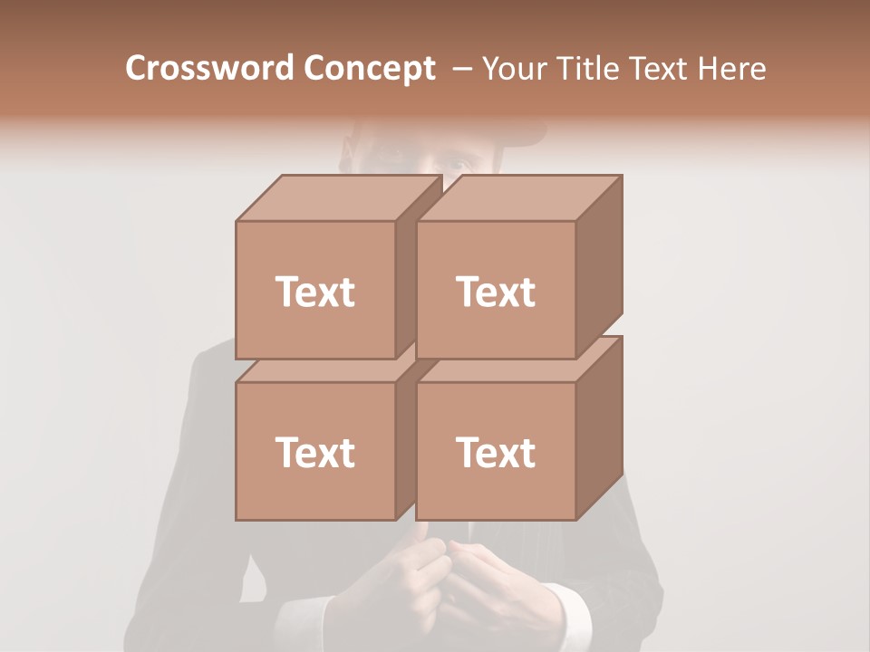 Adult Beard Classic PowerPoint Template