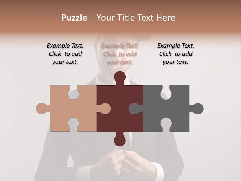 Adult Beard Classic PowerPoint Template