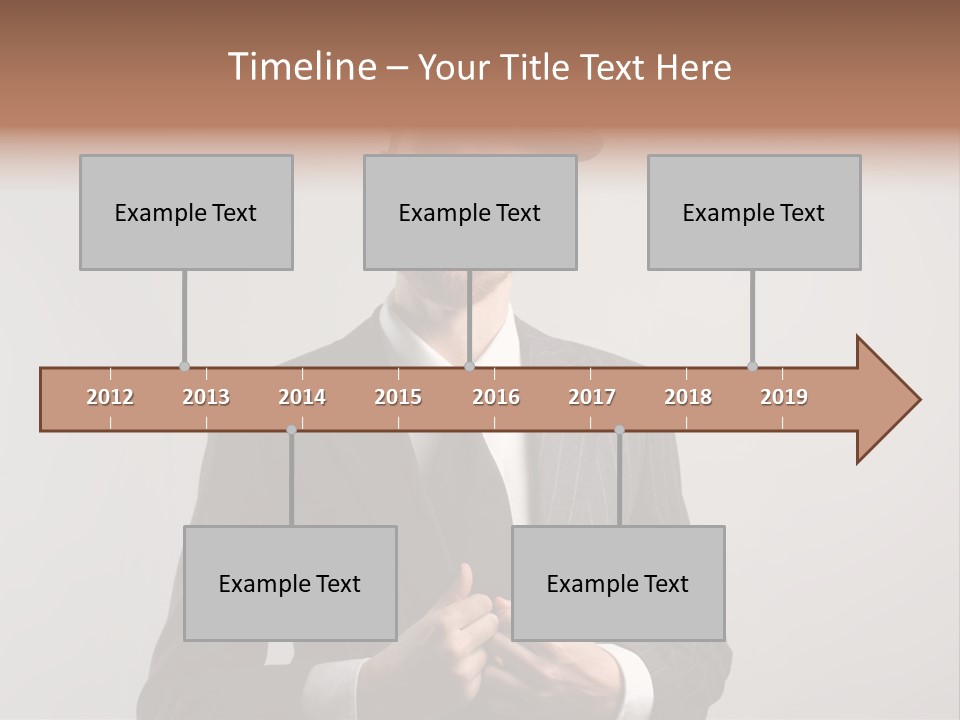 Adult Beard Classic PowerPoint Template
