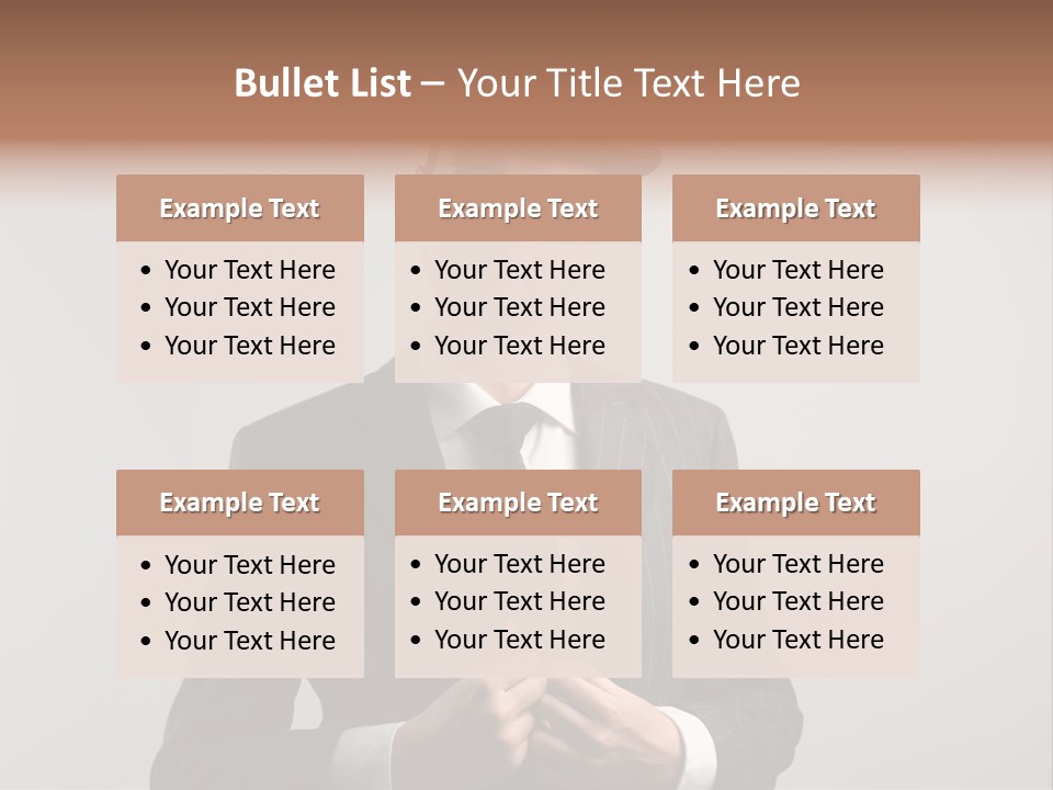 Adult Beard Classic PowerPoint Template