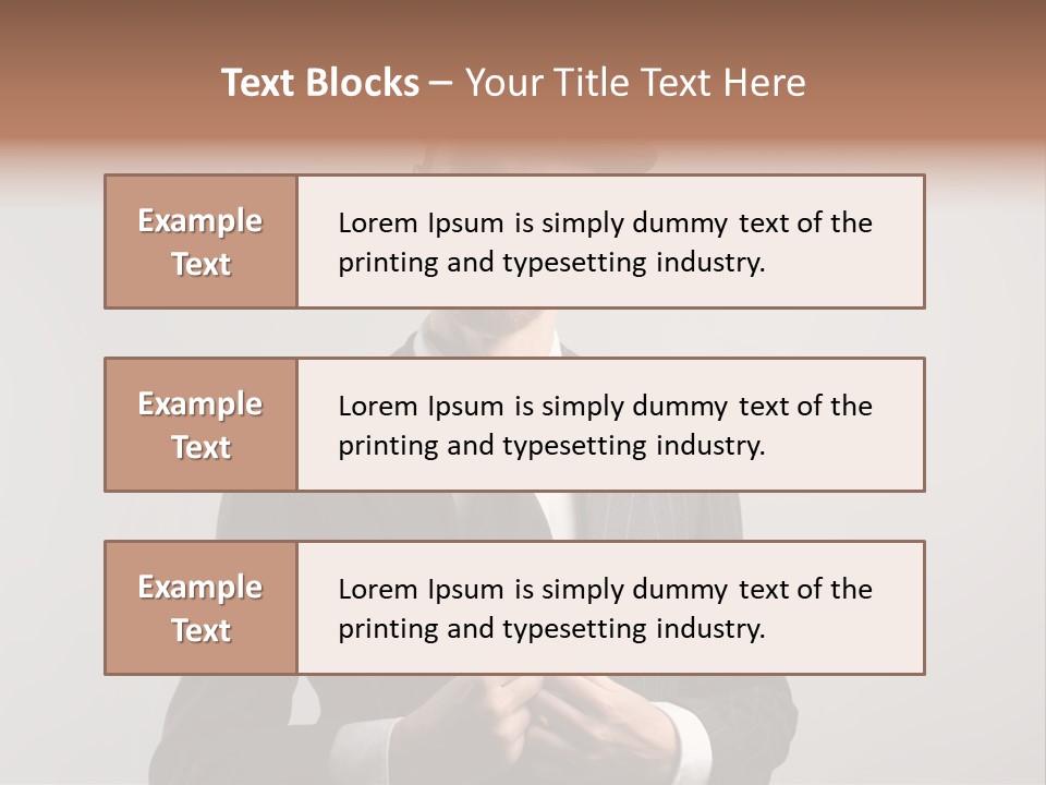 Adult Beard Classic PowerPoint Template