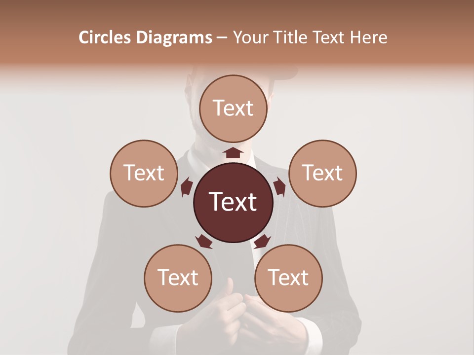 Adult Beard Classic PowerPoint Template