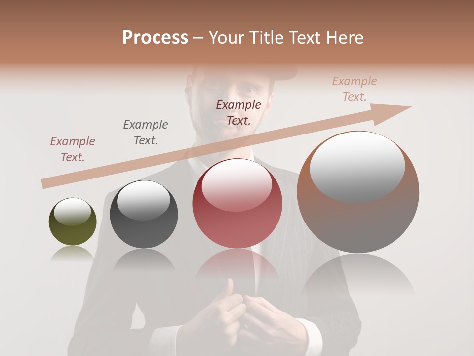 Adult Beard Classic PowerPoint Template